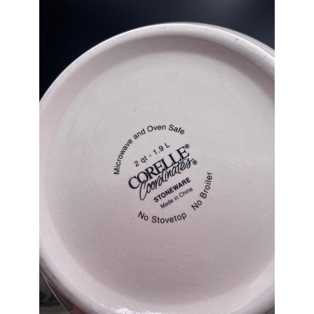 Corelle Cordinates Abundance Fruit Set Of 3 Nesting Mixing Bowls 1 &2 & 3 Qt - Picture 5 of 8